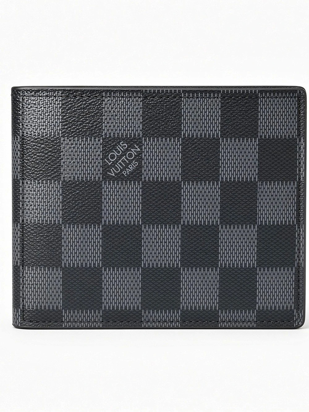 Louis Vuitton Multiple Wallet Checkered Black Like New